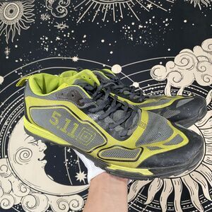 5.11 Tactical ABR Trainer Gecko Utility Shoes Mens 11 Green Outdoor Hiking Gym